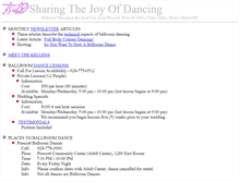 Tablet Screenshot of milehighballroomdance.com